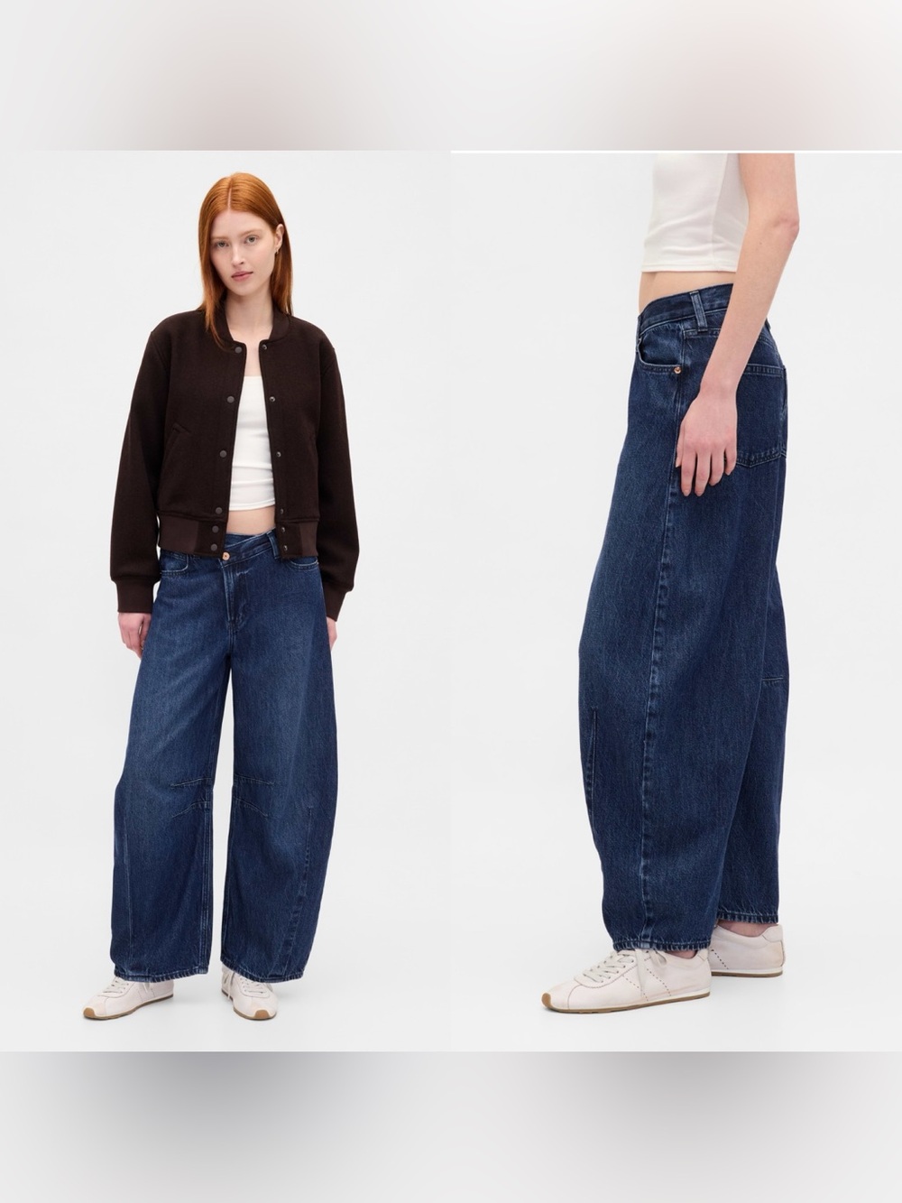 Gap High-Rise Ultrasoft Crossover Horseshoe Jeans